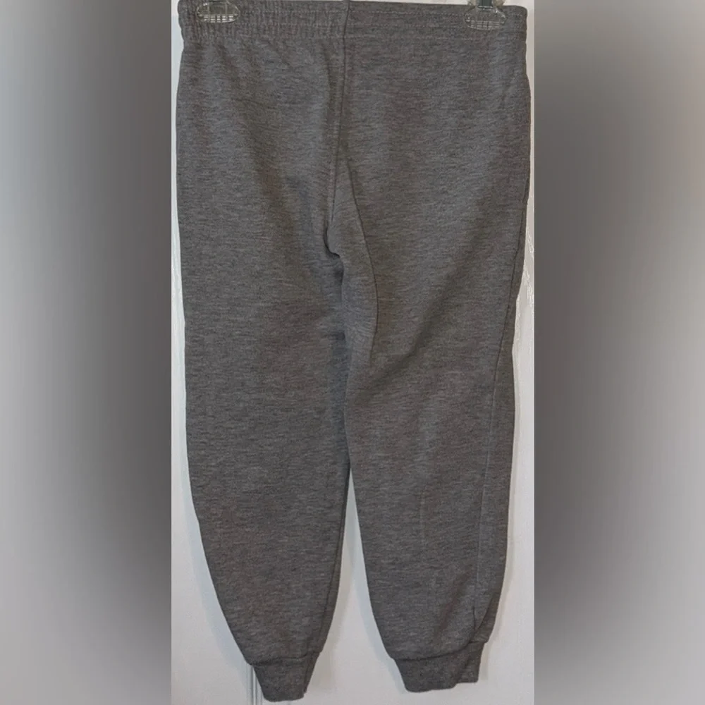Champion Grey Logo Sweatpants Kids Size S